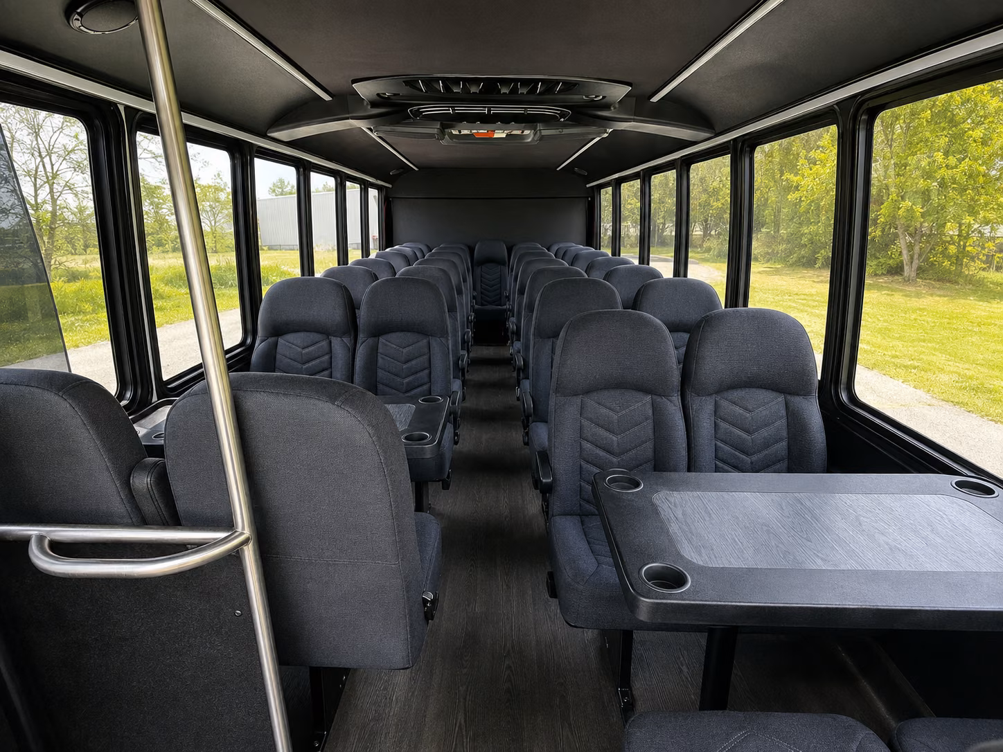 charter buses for mountain venue weddings near longmont