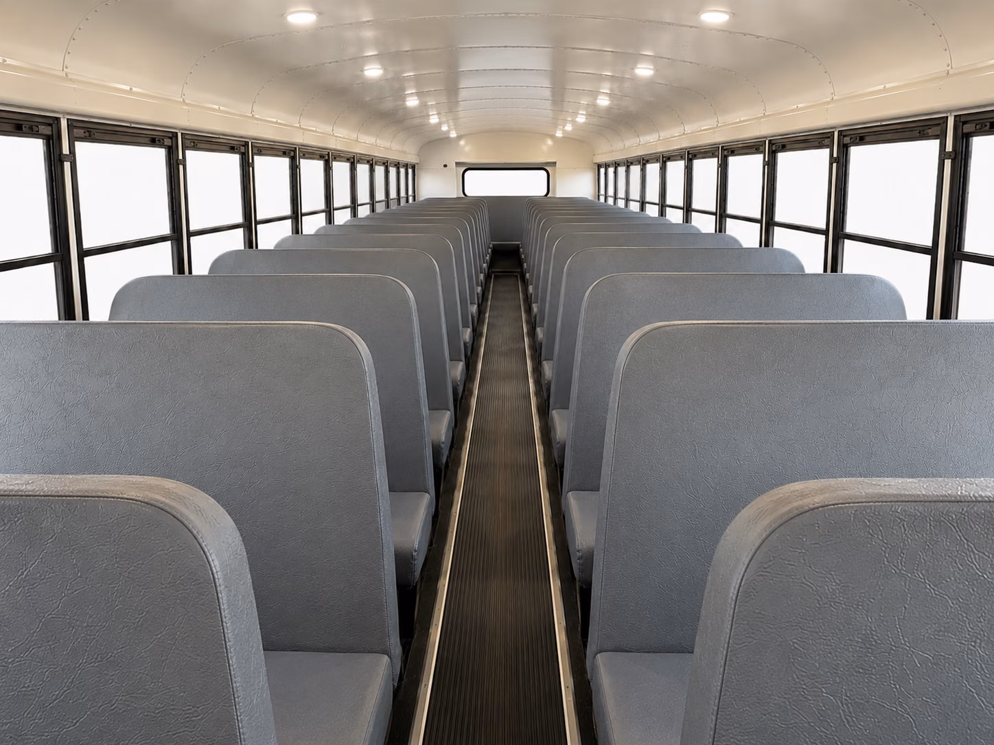 longmont school bus interior